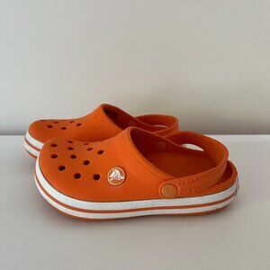 Orange Kids CROCS Clogs | Size C 11